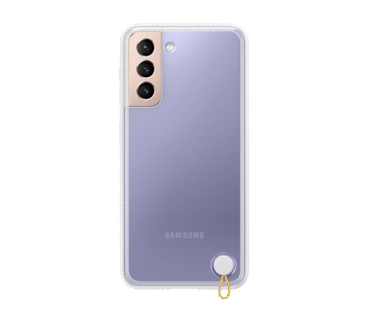 Etui do telefonów SAMSUNG Etui Clear Protective Cover do Samsung S21 White